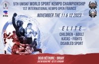 5th UWSKF World Sport Kempo Championship - 1st International Kempo Open France